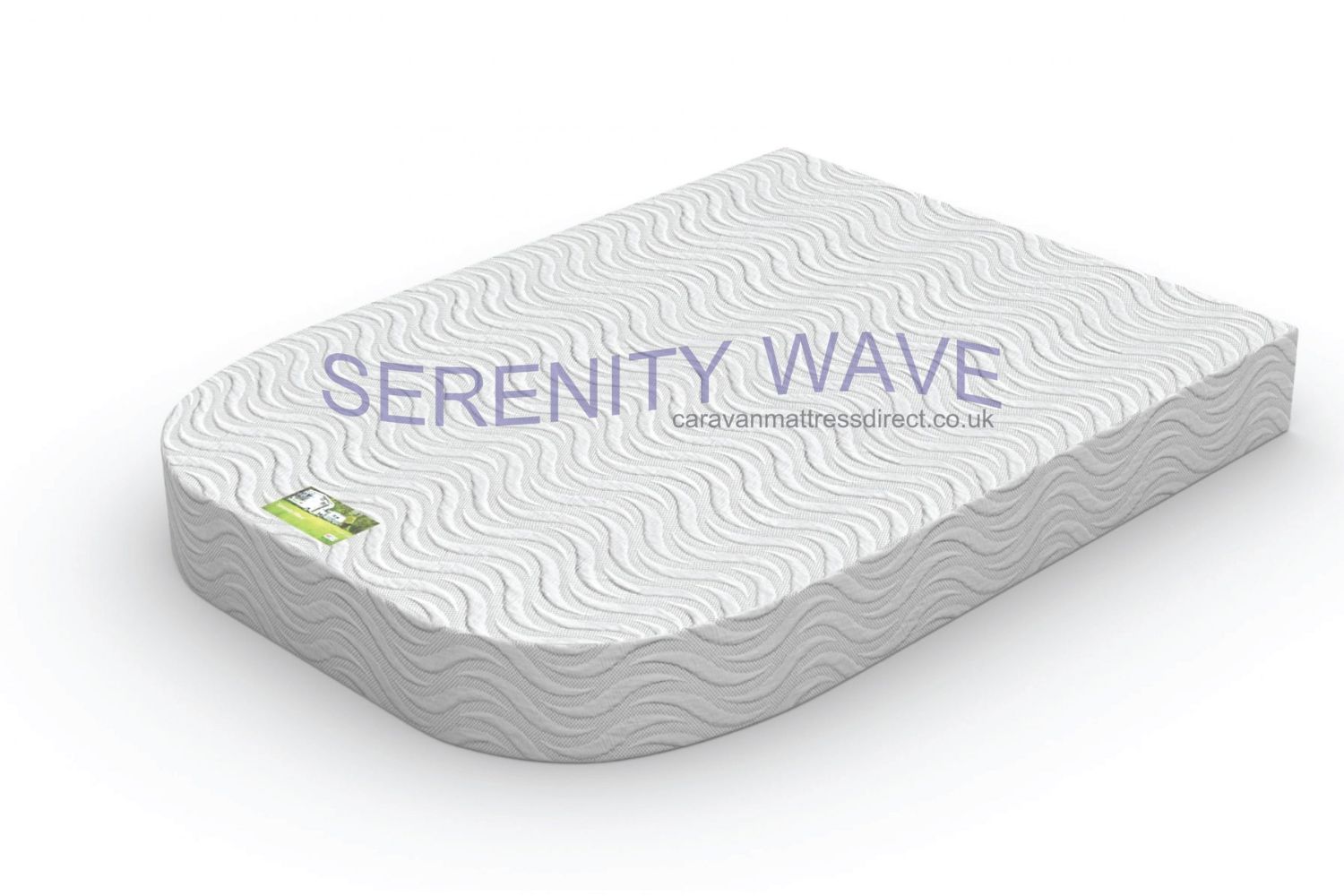 Premium Memory Foam Mattress - Two Rounded Corners
