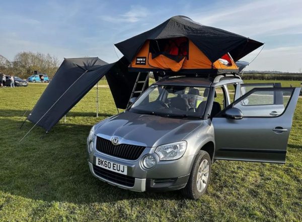 Premium TentBox mattress for car rooftop tents, designed for ultimate comfort on weekend camping adventures and road trips.